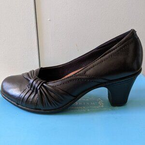 Cobb Hill Women's Leather High Heels Pumps Size 8.5M Black